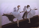 Wall Art by Allyson, Degas ballerina mural